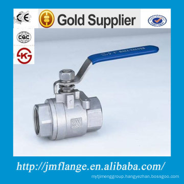 two-pieces ball valve